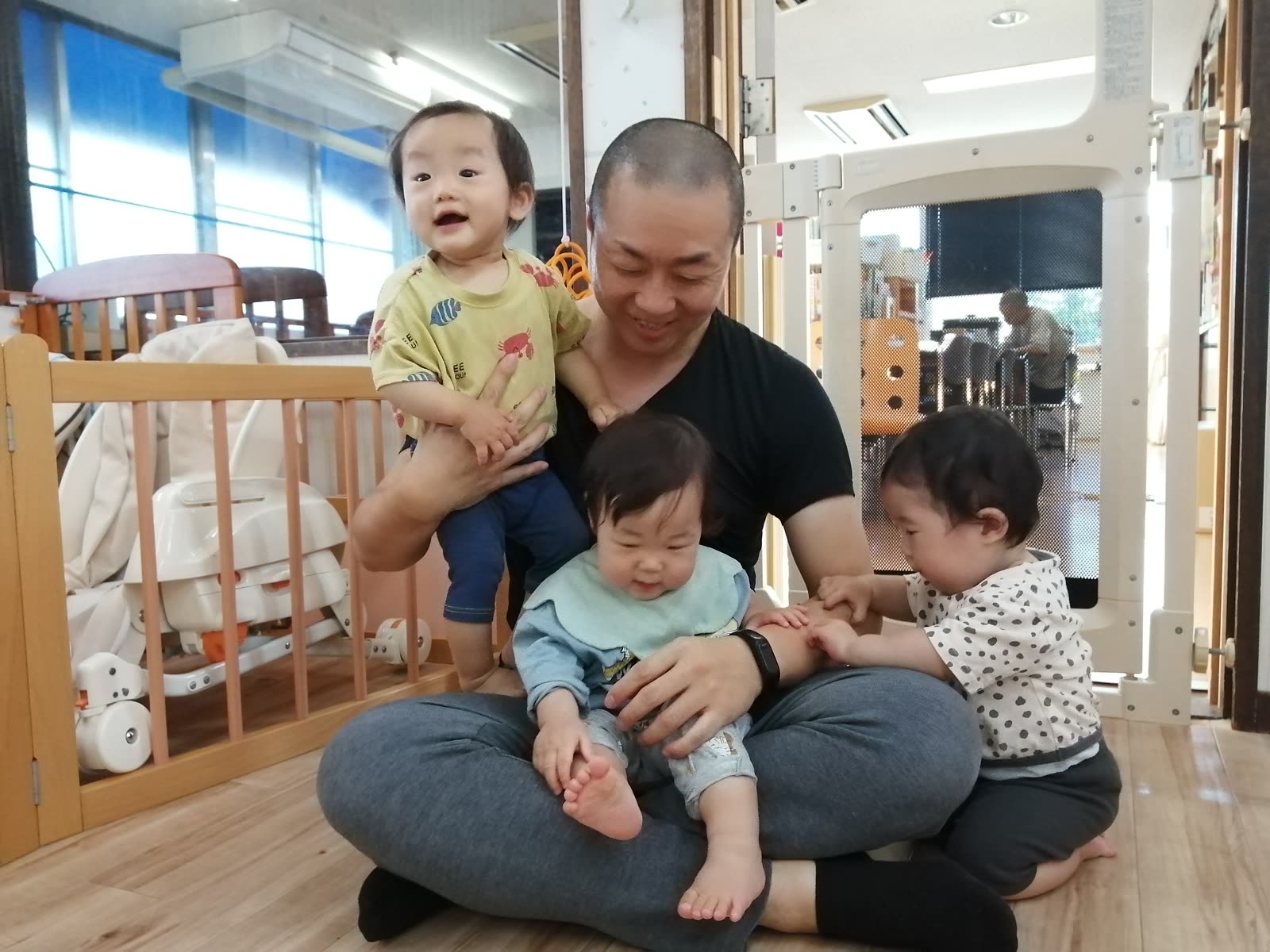 園長 藤生 義仁とこどもたち